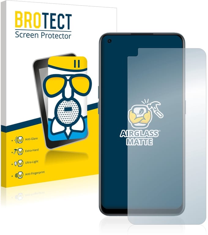 BROTECT - Screenprotector voor OnePlus Nord CE 2 5G - Folie Beschermfolie Beschermglas matte