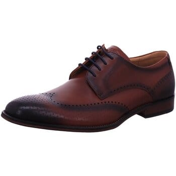 Derby schoenen van leer, model 'SELLENG'