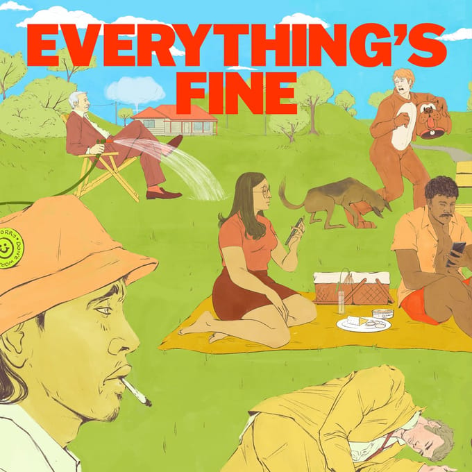 Matt Corby - Everything's Fine (LP) (Limited Edition) (Coloured Vinyl)