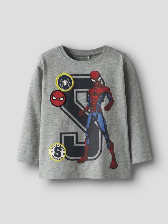 Name it Top met lange mouwen spiderman