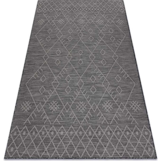 Kleden Rugsx Vloerkleed SISAL PATIO 3077 Boho Plat geweven 155x220 cm