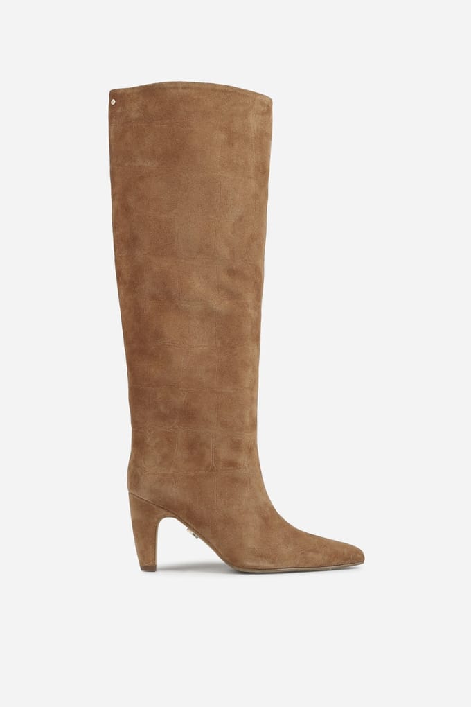 Bronx Low-jadey High Boot Caramel Maat: 39 | Laarzen Outlet | Dames | Bruin