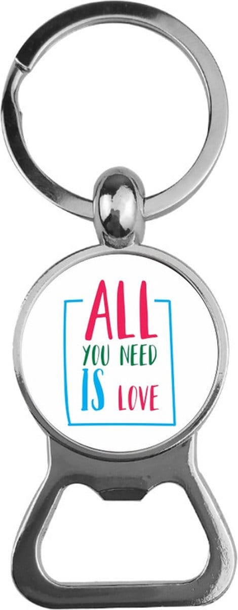 Bieropener Glas - All You Need is Love