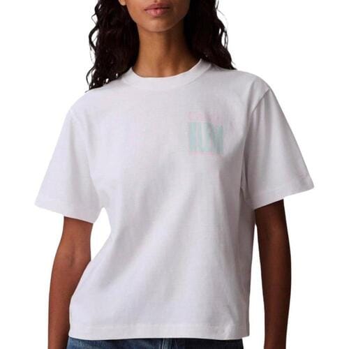 T-shirt Korte Mouw Calvin Klein Jeans Boxy Fit