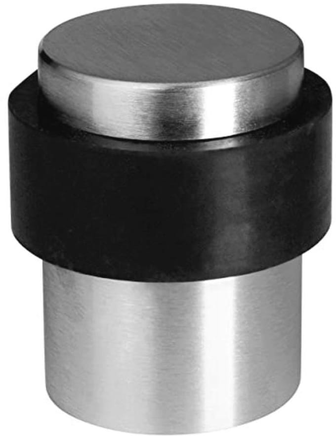 Deurstop Binnen 41mm in Satijn Roestvrij Staal voor Vloermontage