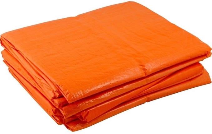 Koningsdag rommelmarkt oranje grondzeil 8 x 12 meter