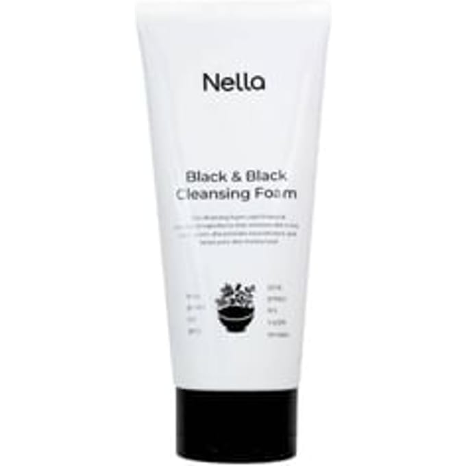 Nella - Black & Black Cleansing Foam 2025 Version - 150ml