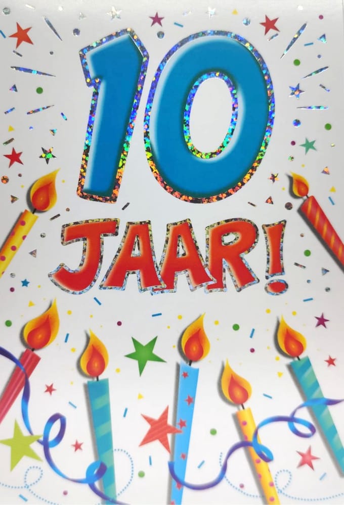 Kaart - That funny age - 10 jaar -TFA013