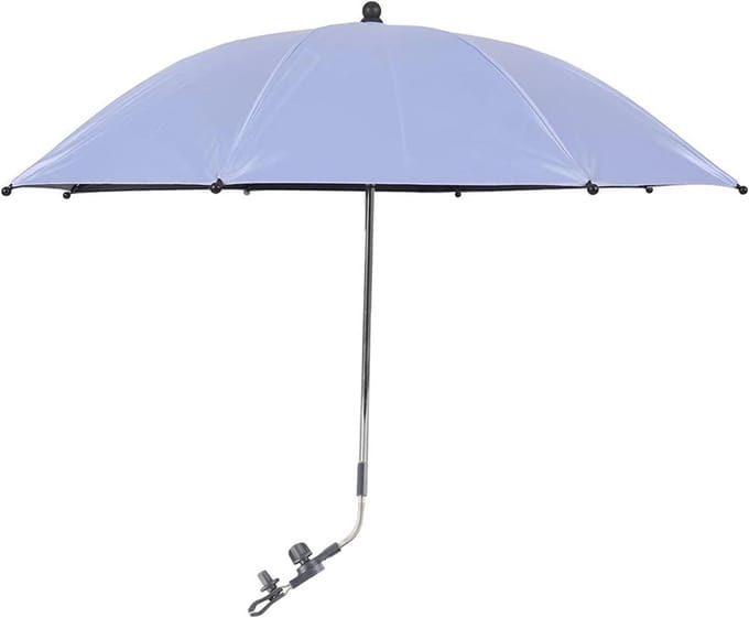 Verstelbare kinderwagen paraplu met UV-bescherming - Perfect voor onderweg