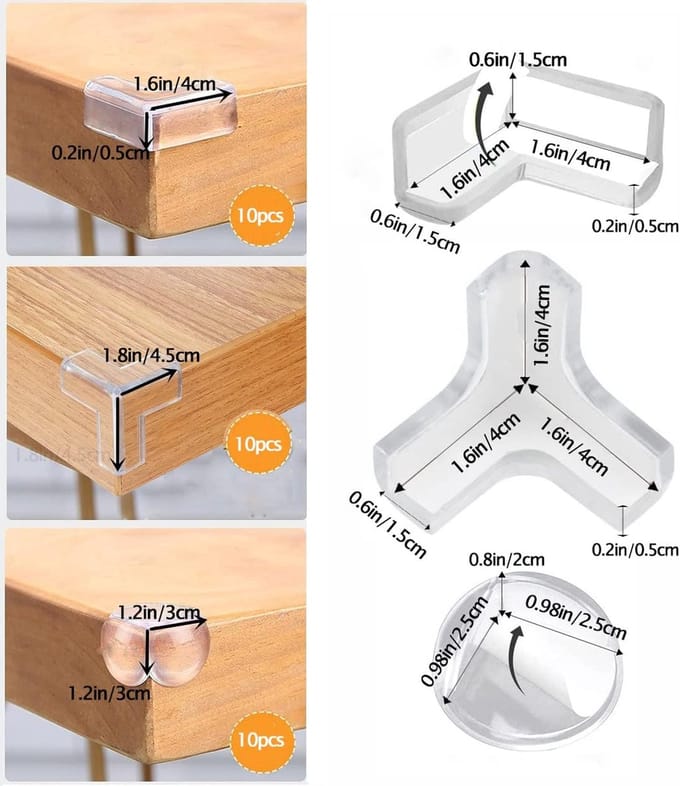 Corner protectors baby - corner protectors Table,30 pcs