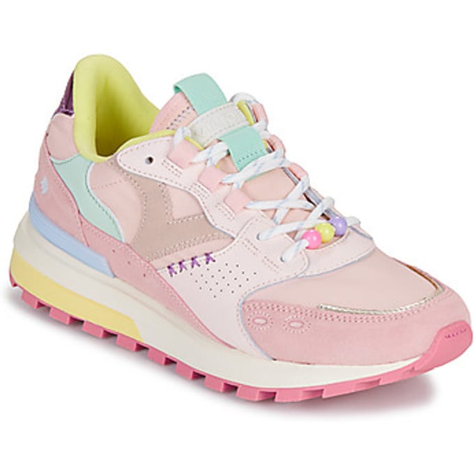 Nylon en suede sneakers voor dames Victoria Luna