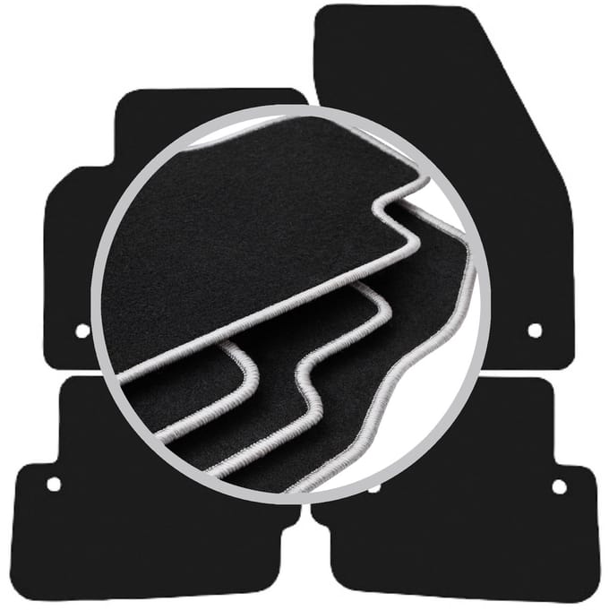 CARLUX-SILVER automatten voor: Volvo C70 II coupé (2005-2013)