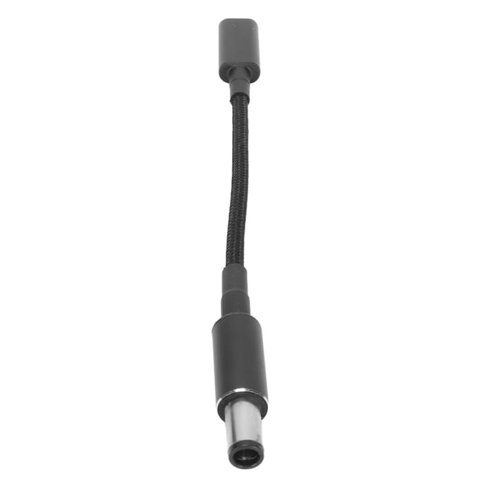 Type C naar DC 7.4mm Adapter Aluminiumlegering PD 100W Snel Laden Dubbele Chip USB C naar DC 7.4mm Adapter