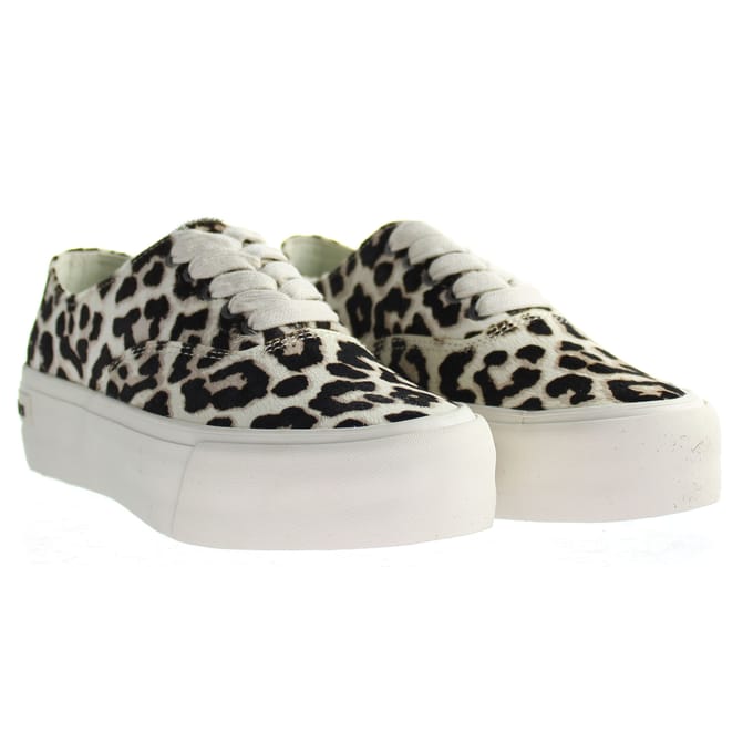 Seavees Legend Platform Mulholland Snow Leopard Multicolor Damesschoenen