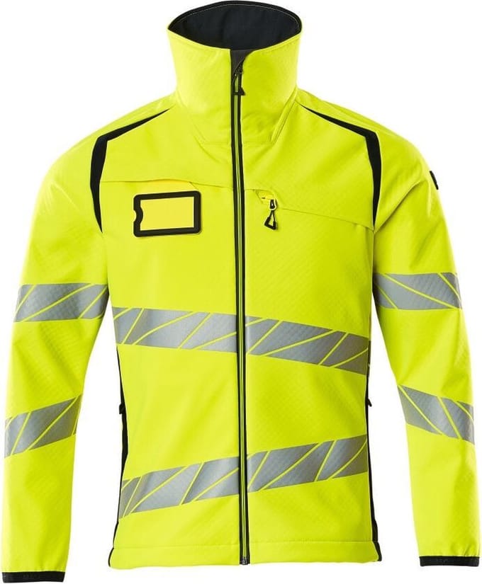 Mascot Accelerate Safe Softshell Jas 19002 - Mannen - Geel/Navy - L