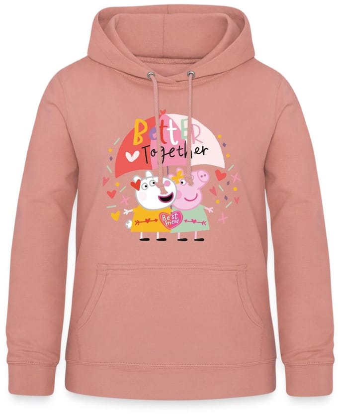 Peppa Pig En Suzy Sheep Better Together Hoodie Dames