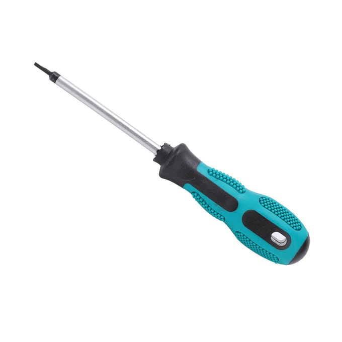 Driehoekschroevendraaier Chroom-Vanadium Legeringsstaal Gereedschap met 0,2in Diameter van Metalen Staaf2mm black
