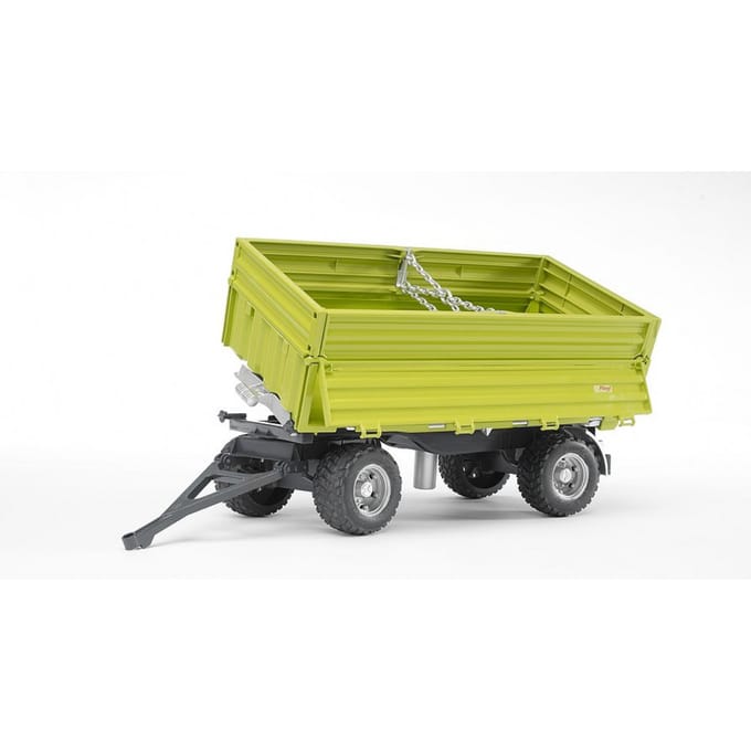 Bruder Fliegl Three way tipp. trailer with removable top