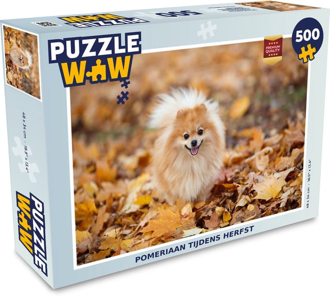 Puzzel Pomeriaan tijdens herfst - Legpuzzel - Puzzel 500 stukjes