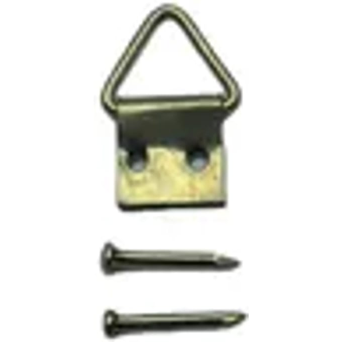 Sencys Haakje Voor Schilderij Klussen Vermessingd - 6x6mm - Goud - 30 Stuks