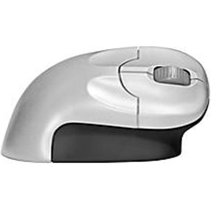 Grip Mouse Wireless, verticale muis, draadloos, 2 knoppen en scrollwiel