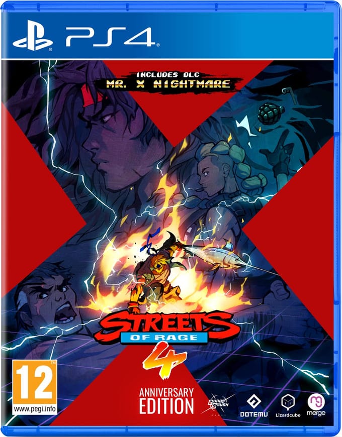 Streets of Rage 4 - Anniversary Edition - Sony PlayStation 4 - Fighting