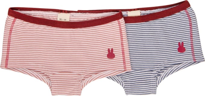 Nijntje hipster 2 stuks blauw roze