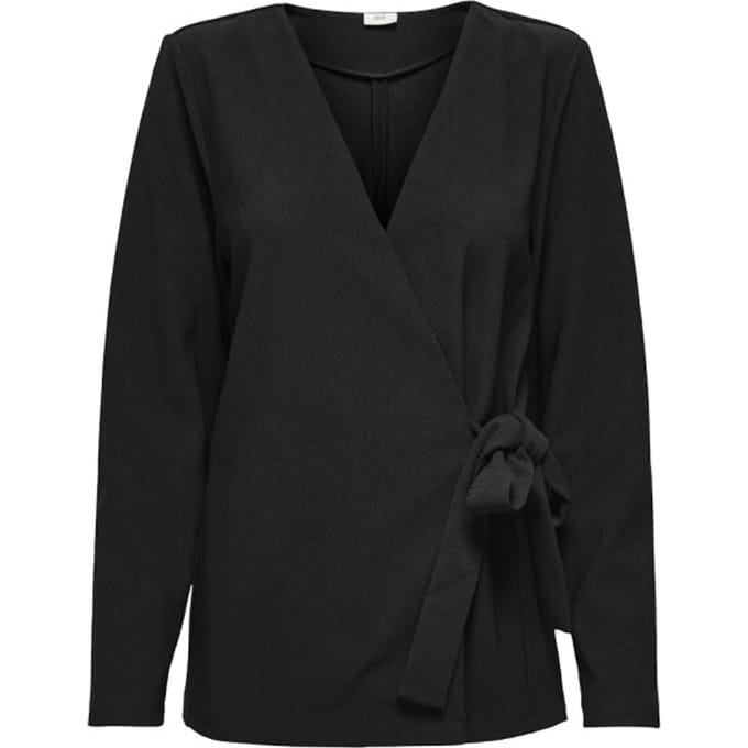 JDY - JDYVILMA L/S WRAP TOP JRS - Dames - Blouses
