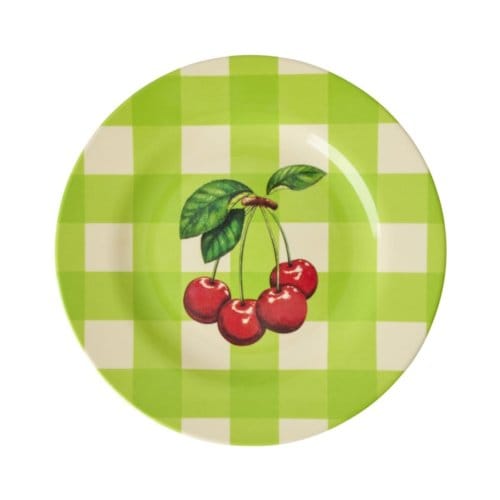 Rice x love therapy melamine bord rond klein cherry