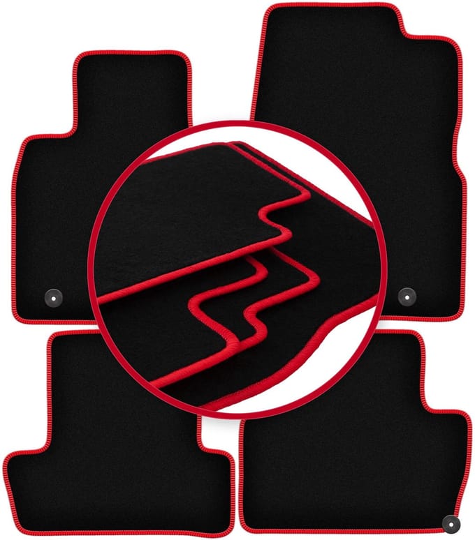 CARLUX-RED automatten voor: Mazda MX-30 crossover (2020-)