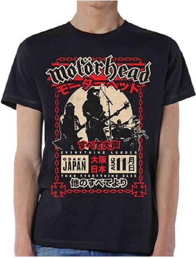 Motorhead - Loud In Osaka Heren T-shirt - L - Zwart