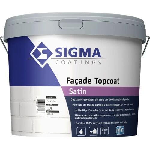 Sigma Façade Topcoat Satin
