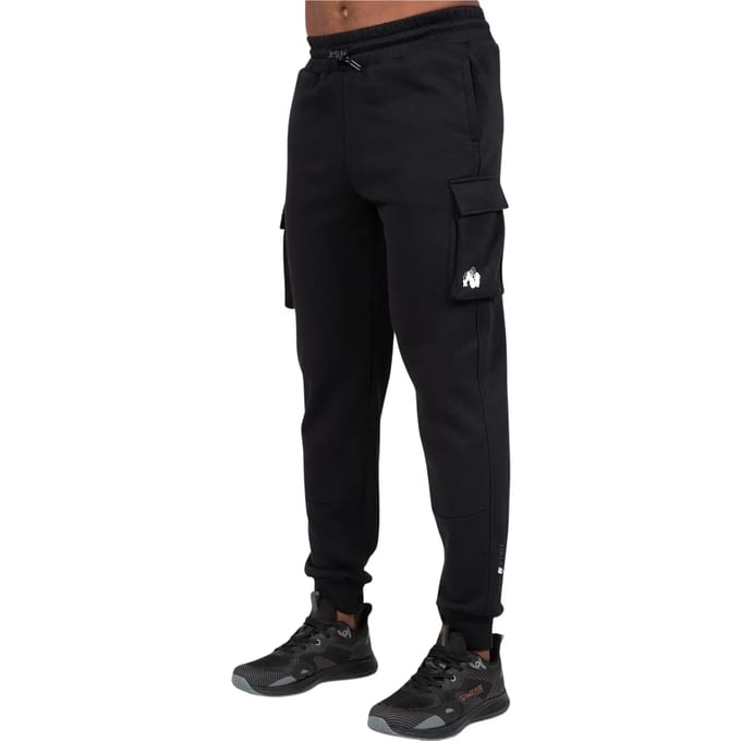 Gorilla Wear Hudson Cargo Joggingbroek - Zwart - M