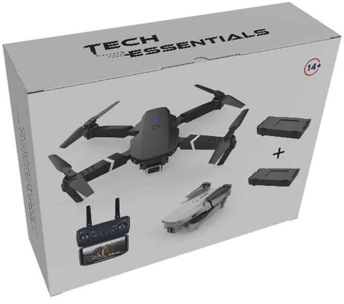 Tech Essentials Speelgoed Drone Grijs Met Camera
