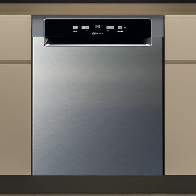 Bauknecht B0U D651A X | Onderbouw vaatwasser | RVS | Klasse B