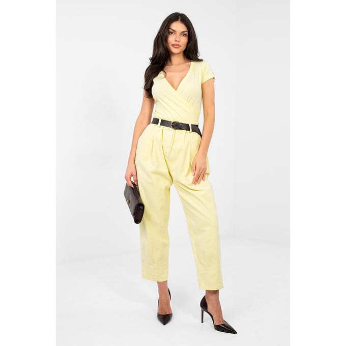 Valeria Corduroy Pants - Gelb / Einheitsgröße