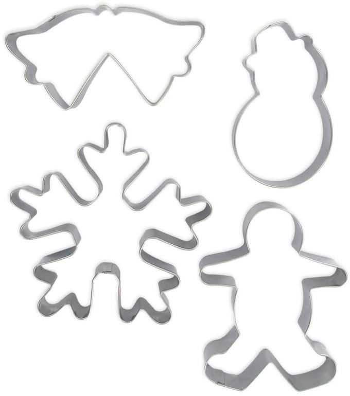 Set van 4 kerstuitstekers Zenker Uitstekers