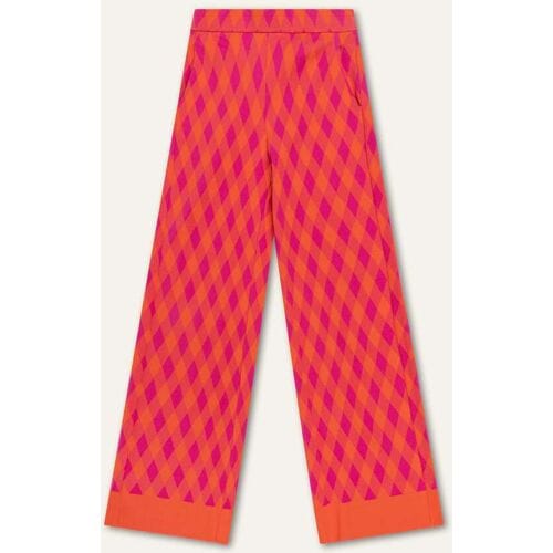 Oilily Polite Broek- maatL Fuchsia Roze