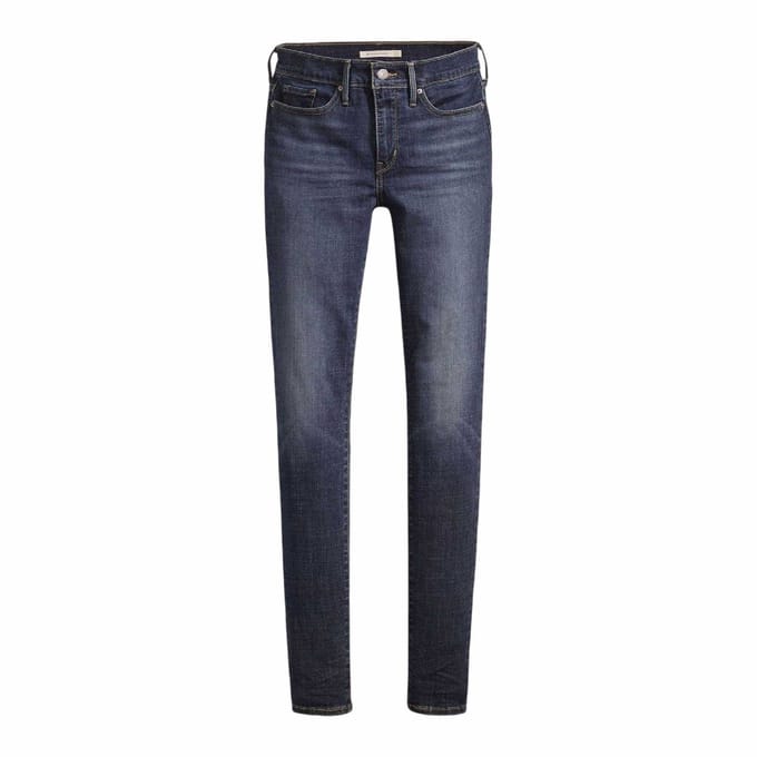 Levis Dames 311 Shaping Skinny Jeans (Lapis Blauw)