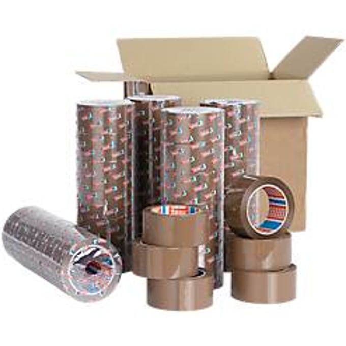 Verpakkingstape tesa®PP 4195, 50 mm x 66 m, bruin, 36 rollen