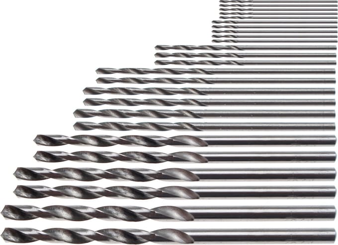 BGS HSS Mini borenset, 25 stuks  -  0.5 tot 3.0 mm - BGS2023