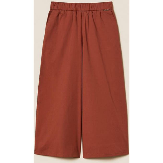 broek brede meisje donkere wortel