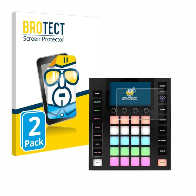 BROTECT - Screenprotector voor Wolfmix W1 MK2 - Folie Beschermfolie transparant 2 Stuks
