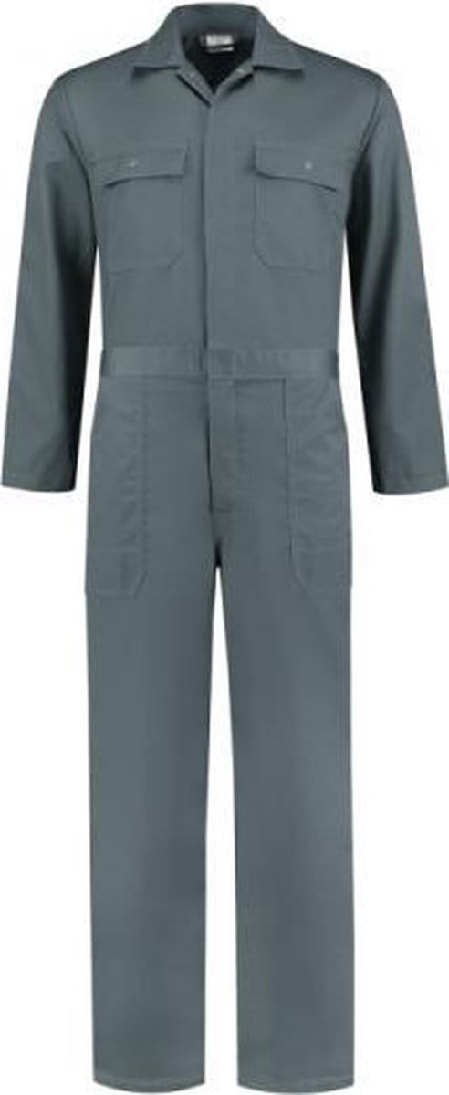Overall polyester/katoen grijs maat 53