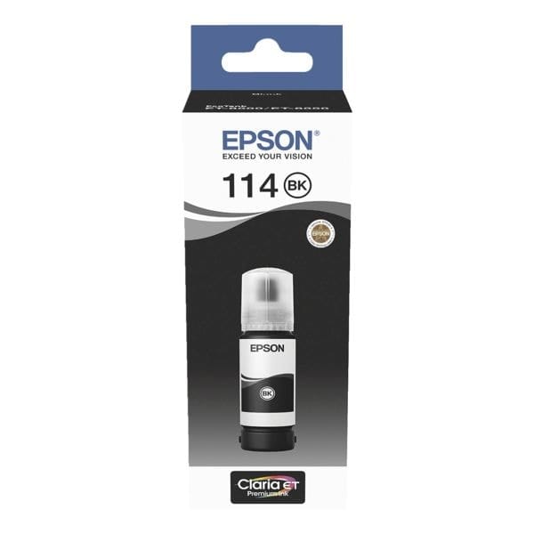 Epson 114 / C13T07A140 - EcoTank Inkt - Refill 70 ml - Zwart