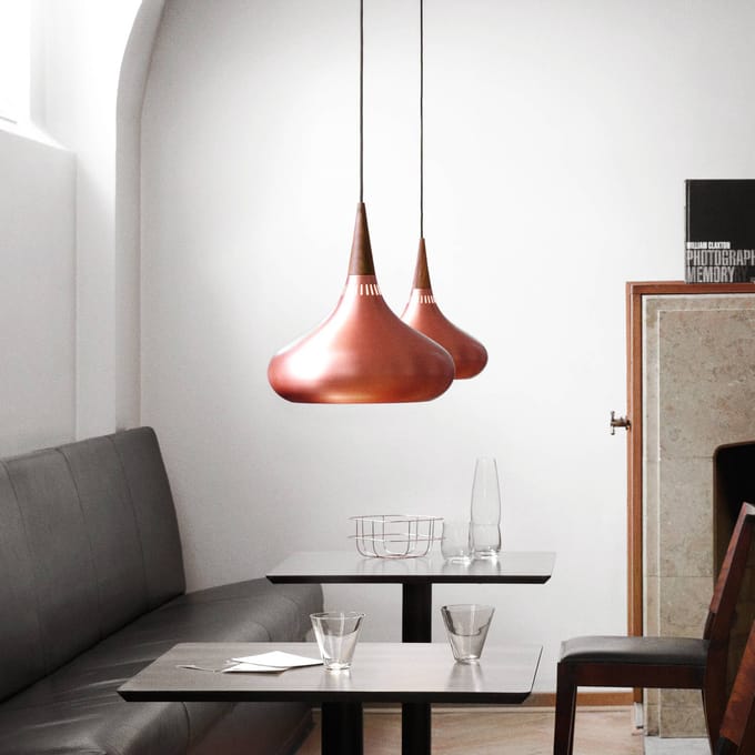 Fritz Hansen - Orient hanglamp - koper - Ø 34 cm - bruin
