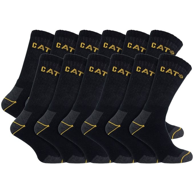 12 Pack Unisex Zware Werk Sokken voor Stalen Neus Laarzen