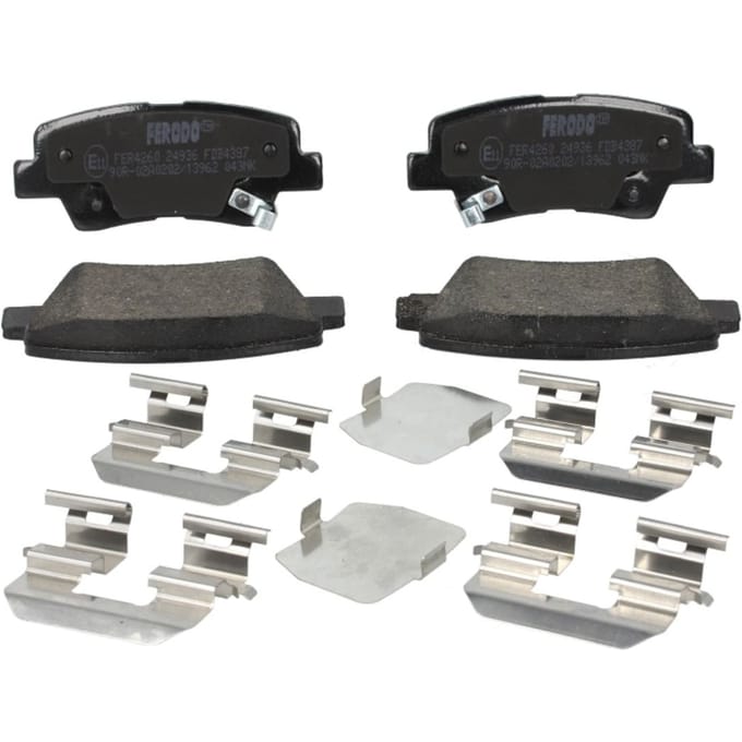 Remblokset FERODO FDB4387, achter