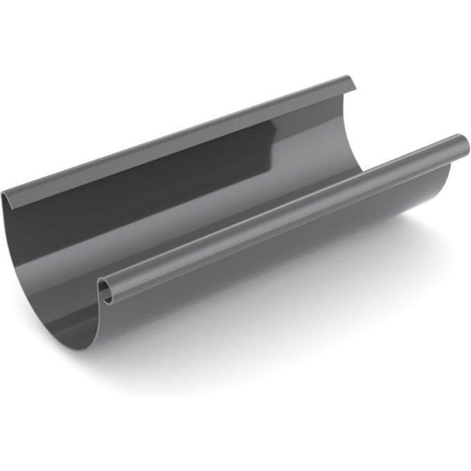 Grafiet Regenpijp 2m - System 75 Dakgoot