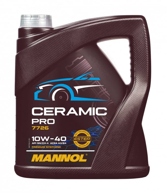 4 Liter 10W-40 Ceramic Pro Mannol 7726